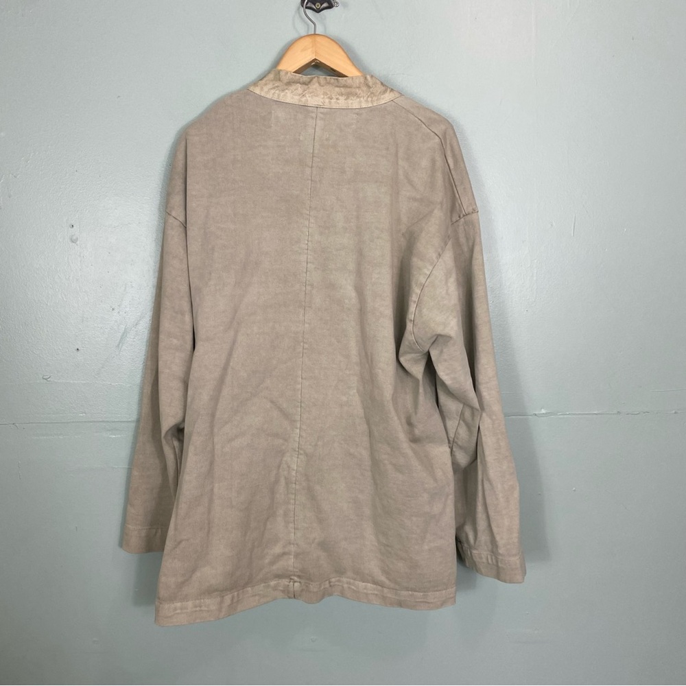 Free People Dr Collectors Mojave Kimono Cardigan Beige XL - Picture 7 of 8